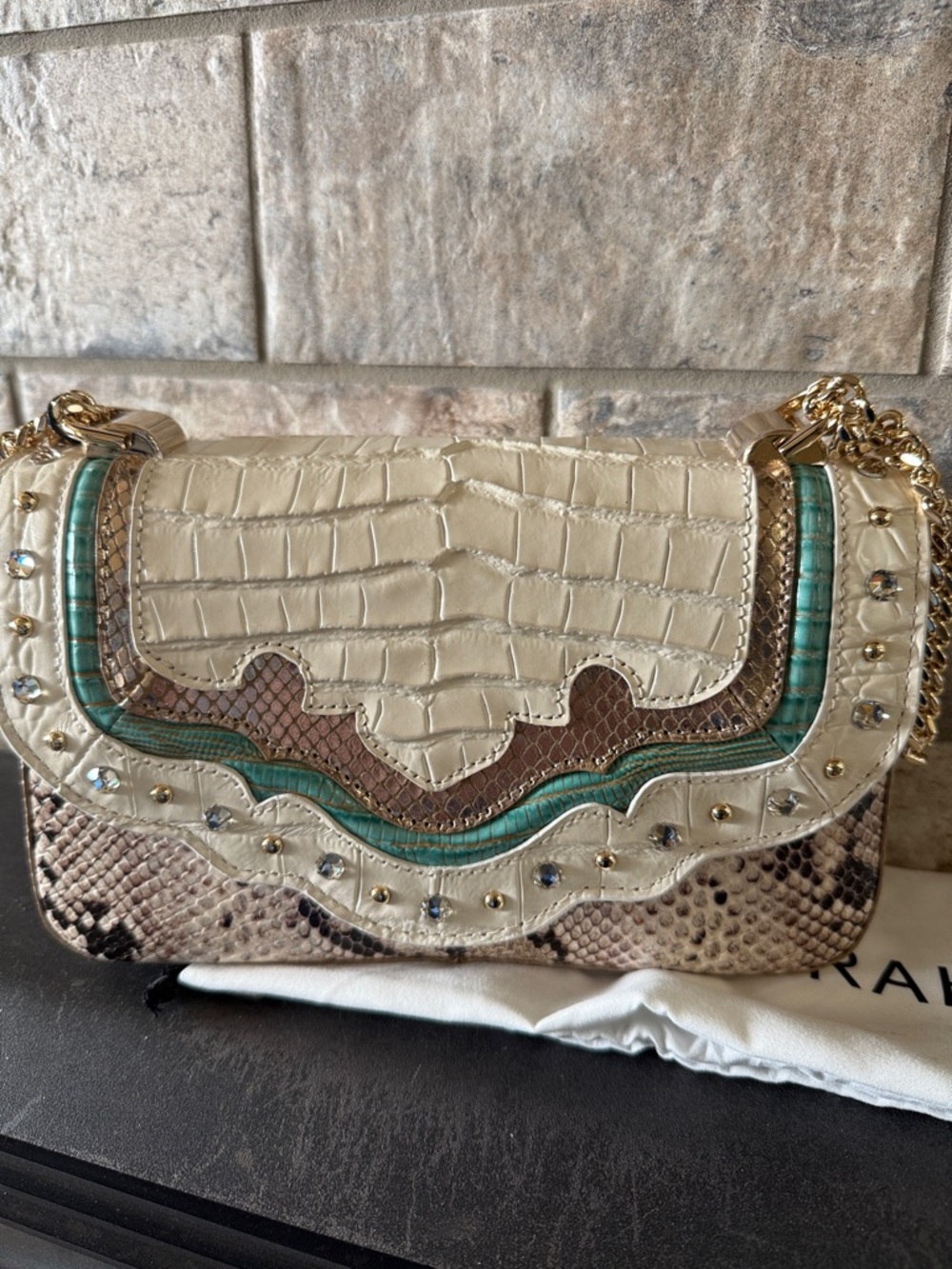 Brahmin Rosa in Cloud Dancer Leather GORGEOUS